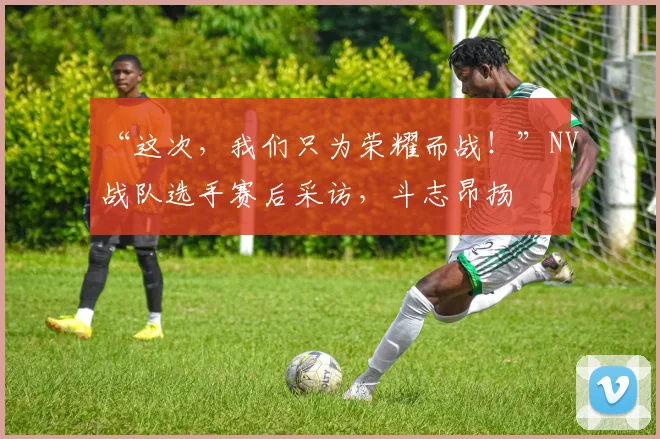 “这次,我们只为荣耀而战!”NV战队选手赛后采访,斗志昂扬